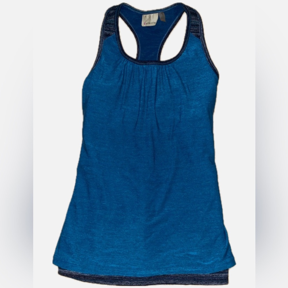 ATHLETA BLUE SPORTS WEAR TOP